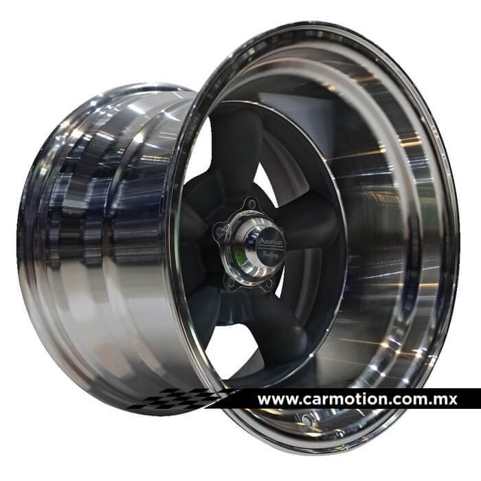 Rin American Racing VN215 18X80 Blank ET0 MGML - Car Motion