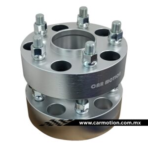 Espaciadores FORJADOS 6061-T6 PCD 5x127 CB 71.5MM / rosca 14x1.50 / grosor 45MM (1.75")