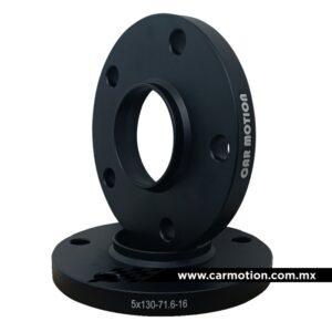 Espaciadores FORJADOS 6061-T6 PCD 5x130 CB 71.6MM x 16MM / 5 orificios